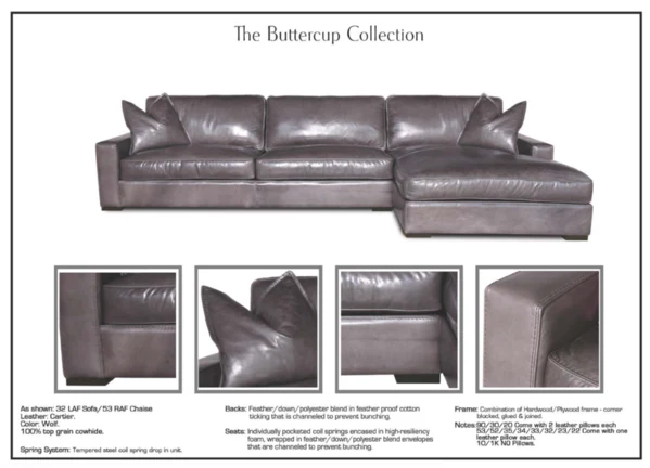 Eleanor Rigby Buttercup Sectional - Image 9
