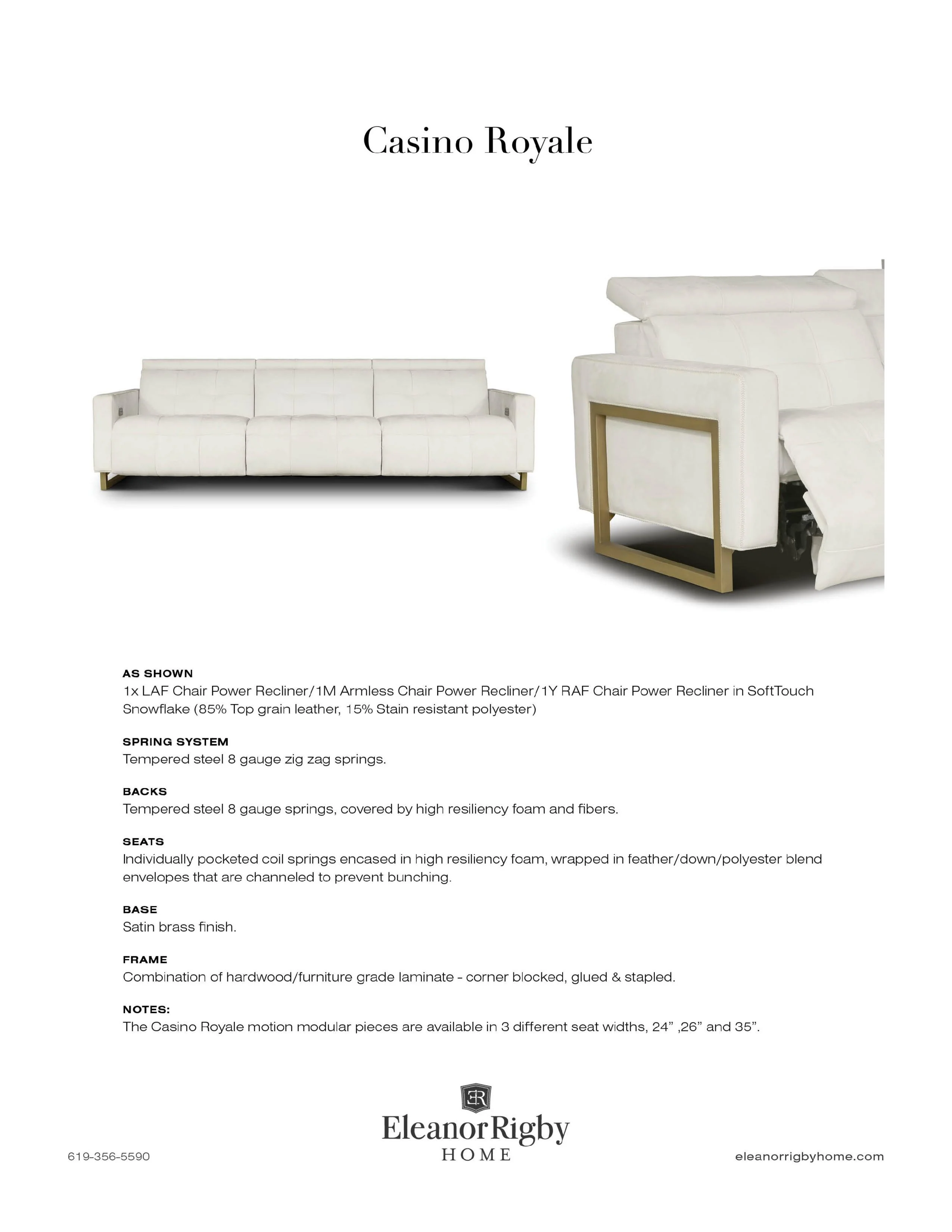 Eleanor Rigby Casino Royale B Sectional - Image 7