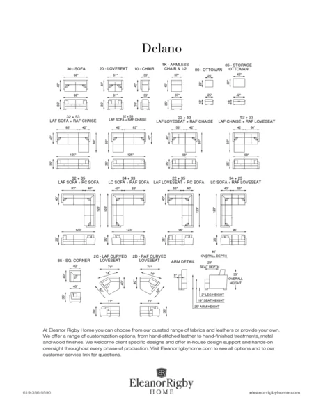 Eleanor Rigby Delano Sofa - Image 10