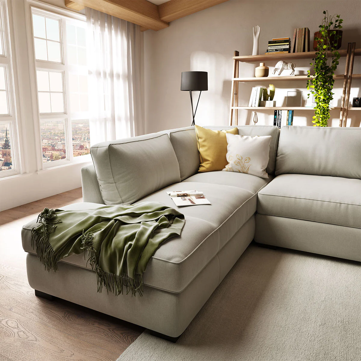 Natuzzi Editions Copenhagen C274 Sectional - Image 7