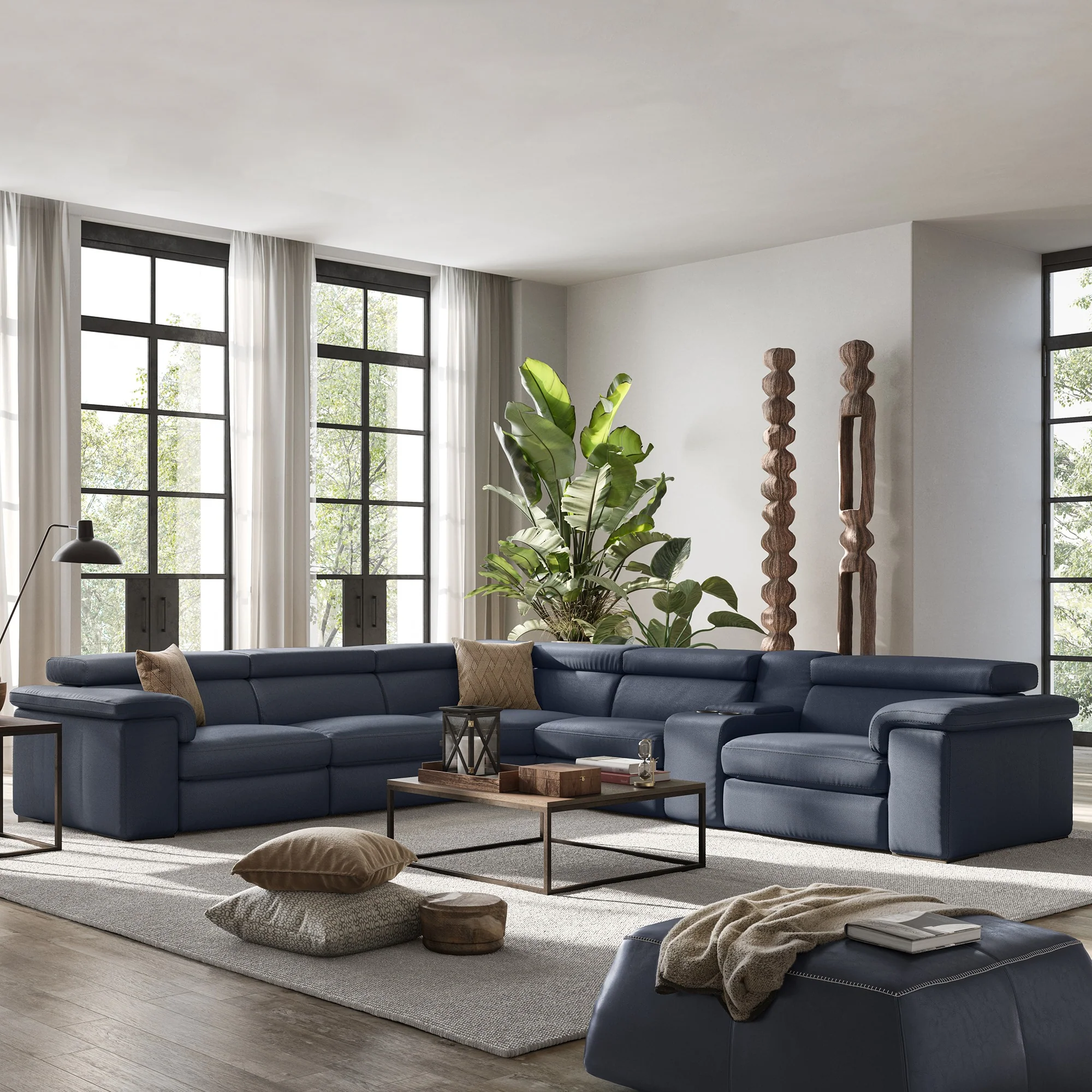 Natuzzi Editions Solare Sectional B817 - Image 5