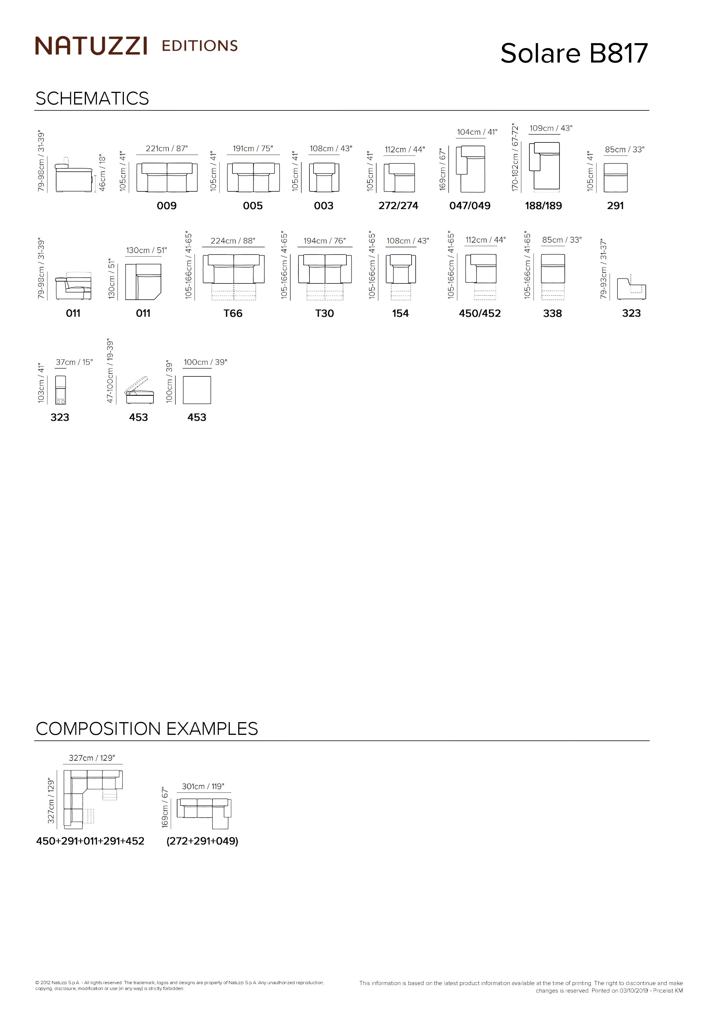 Natuzzi Editions Solare Sofa B817 - Image 14