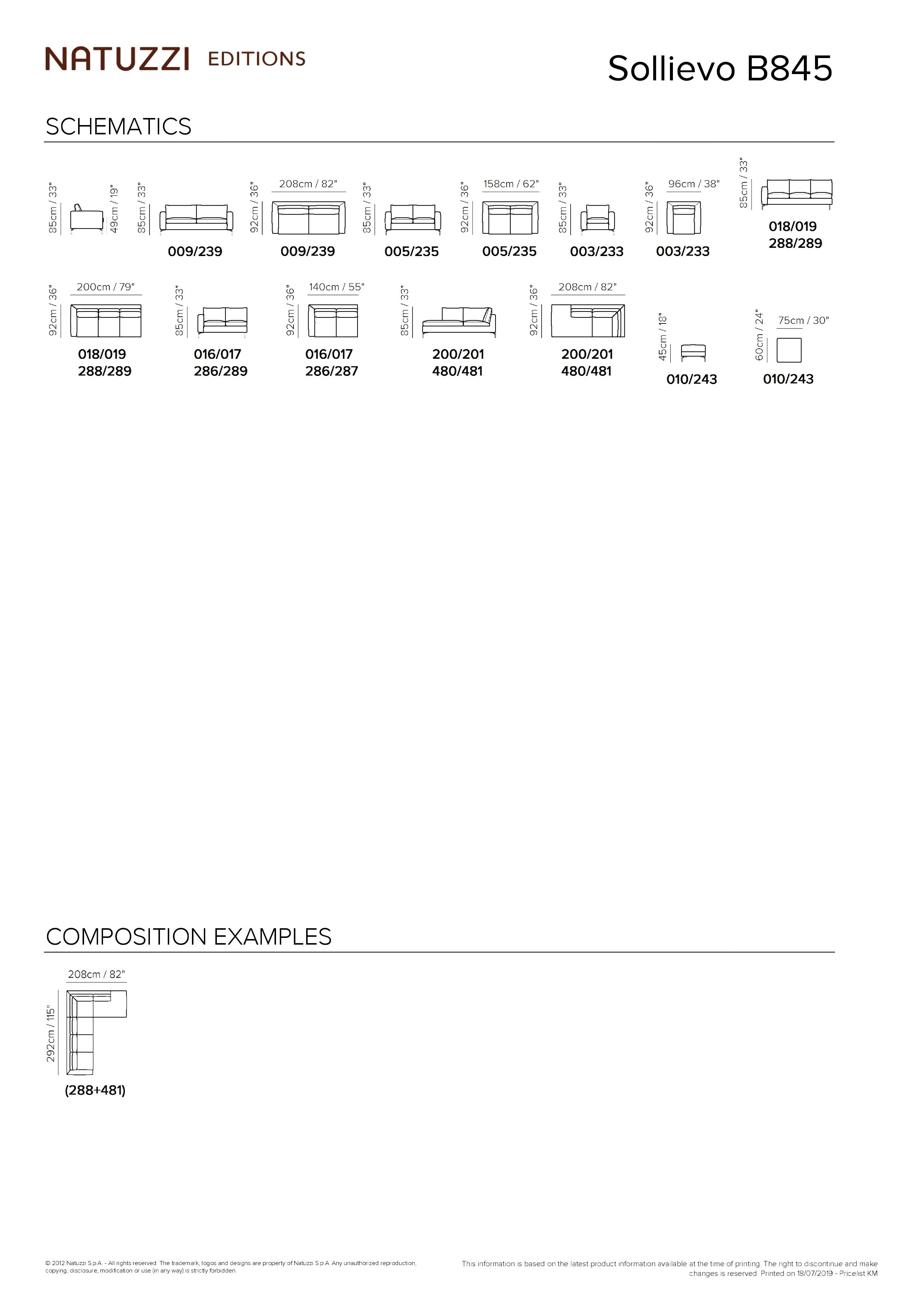 Natuzzi Editions Sollievo Sectional B845 - Image 10