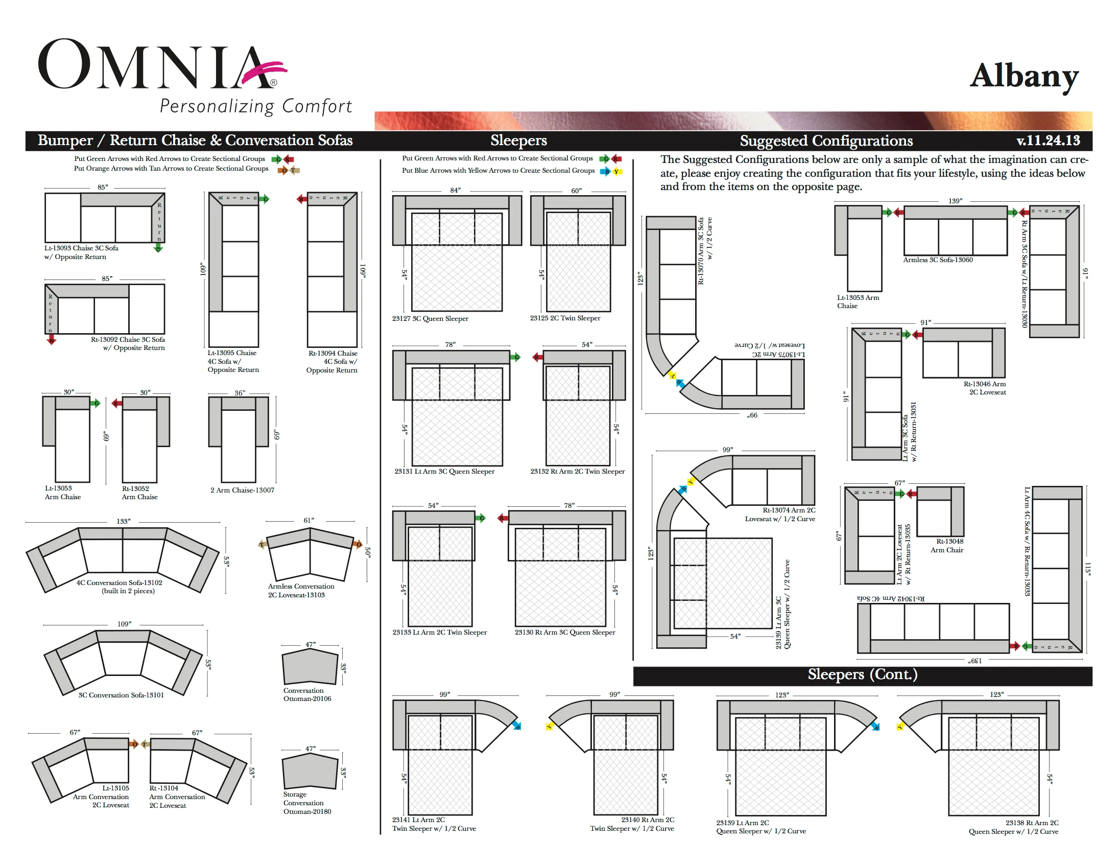 Omnia Albany Sectional - Image 17