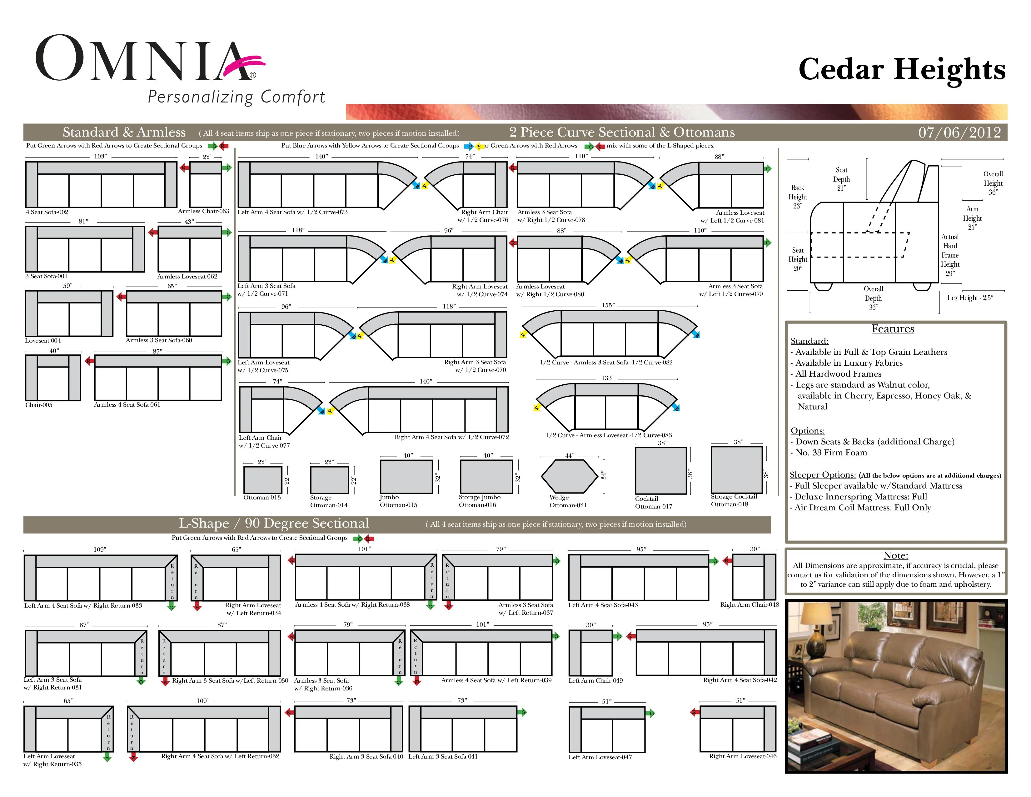 Omnia Cedar Heights Sofa - Image 10