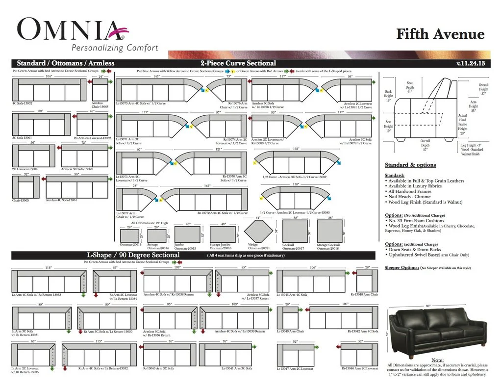 Omnia Fifth Avenue Sofa - Image 12