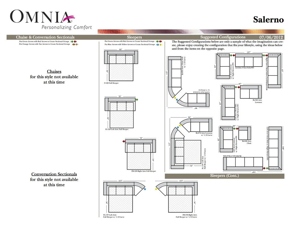 Omnia Salerno Sectional - Image 9
