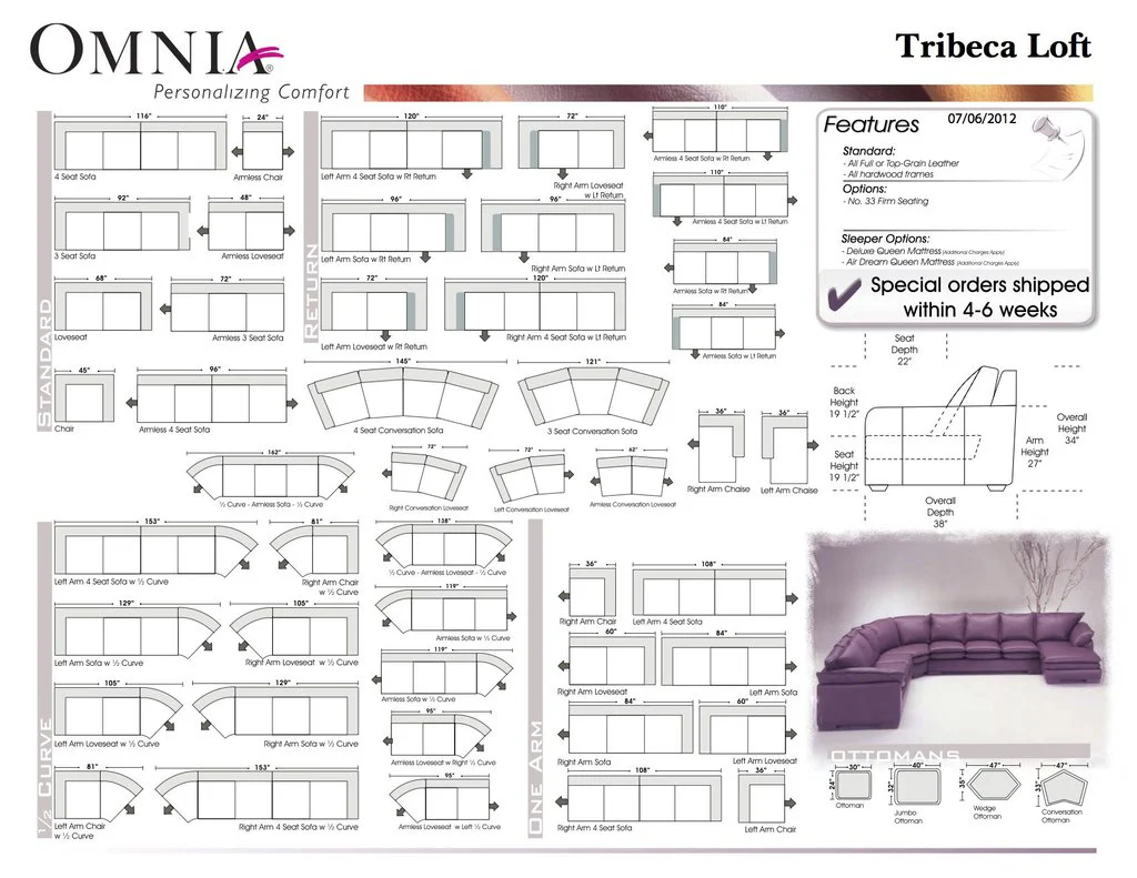 Omnia Tribeca Loft Sectional - Image 4