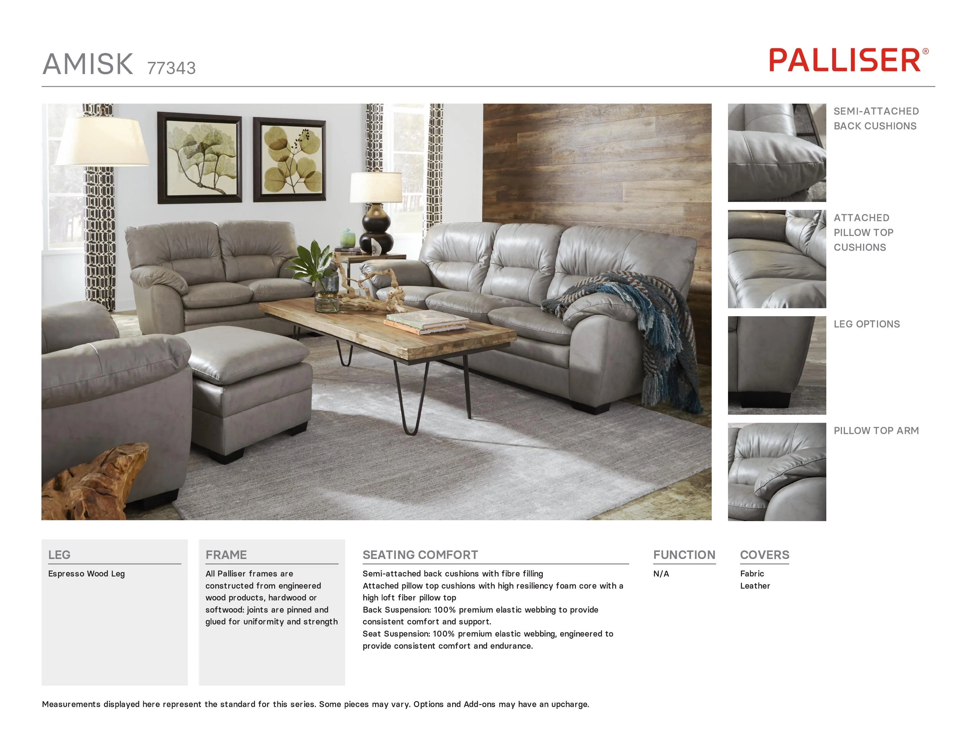 Palliser Amisk Sectional - Image 19