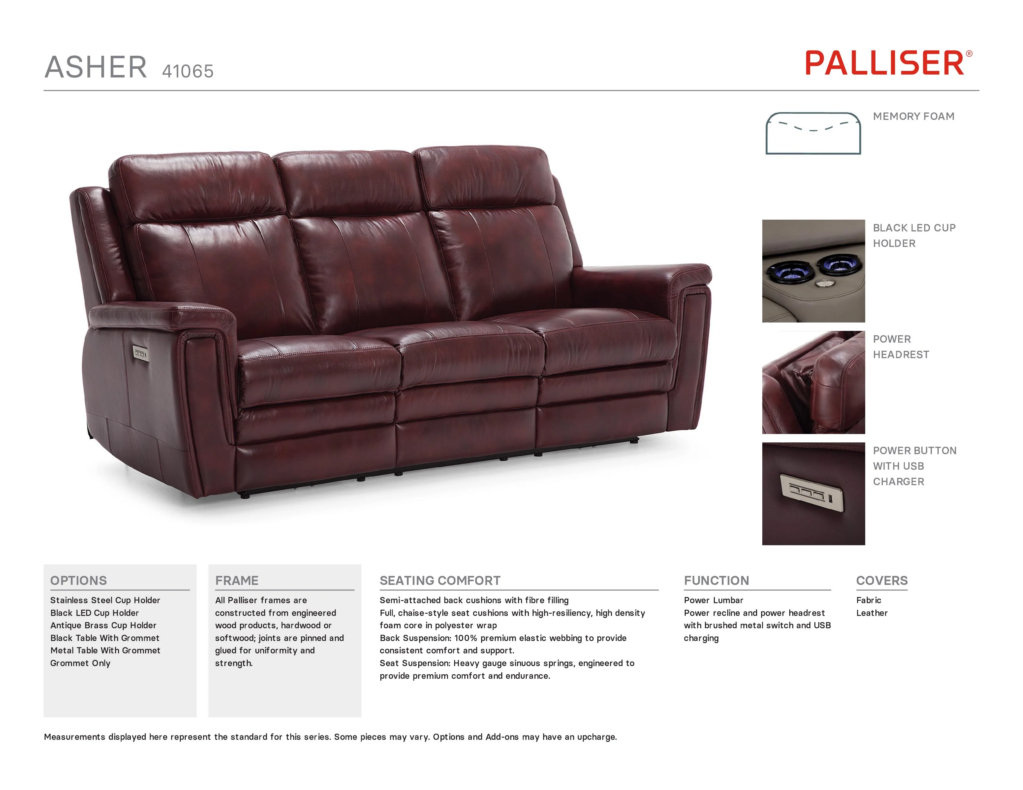 Palliser Asher Sofa - Image 21