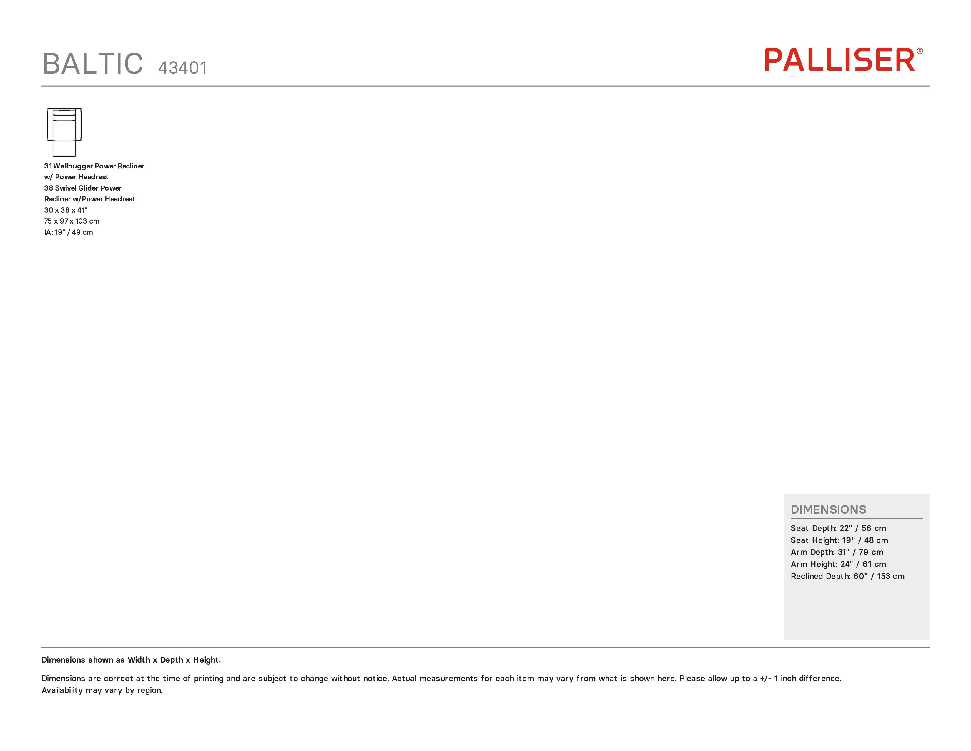 Palliser Baltic Recliner - Image 6