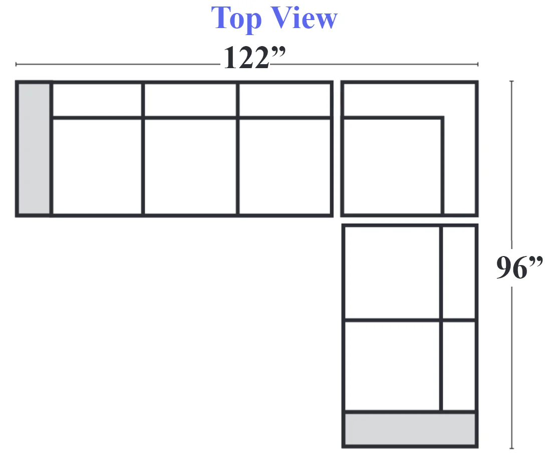 Palliser Barrett Sectional - Image 34