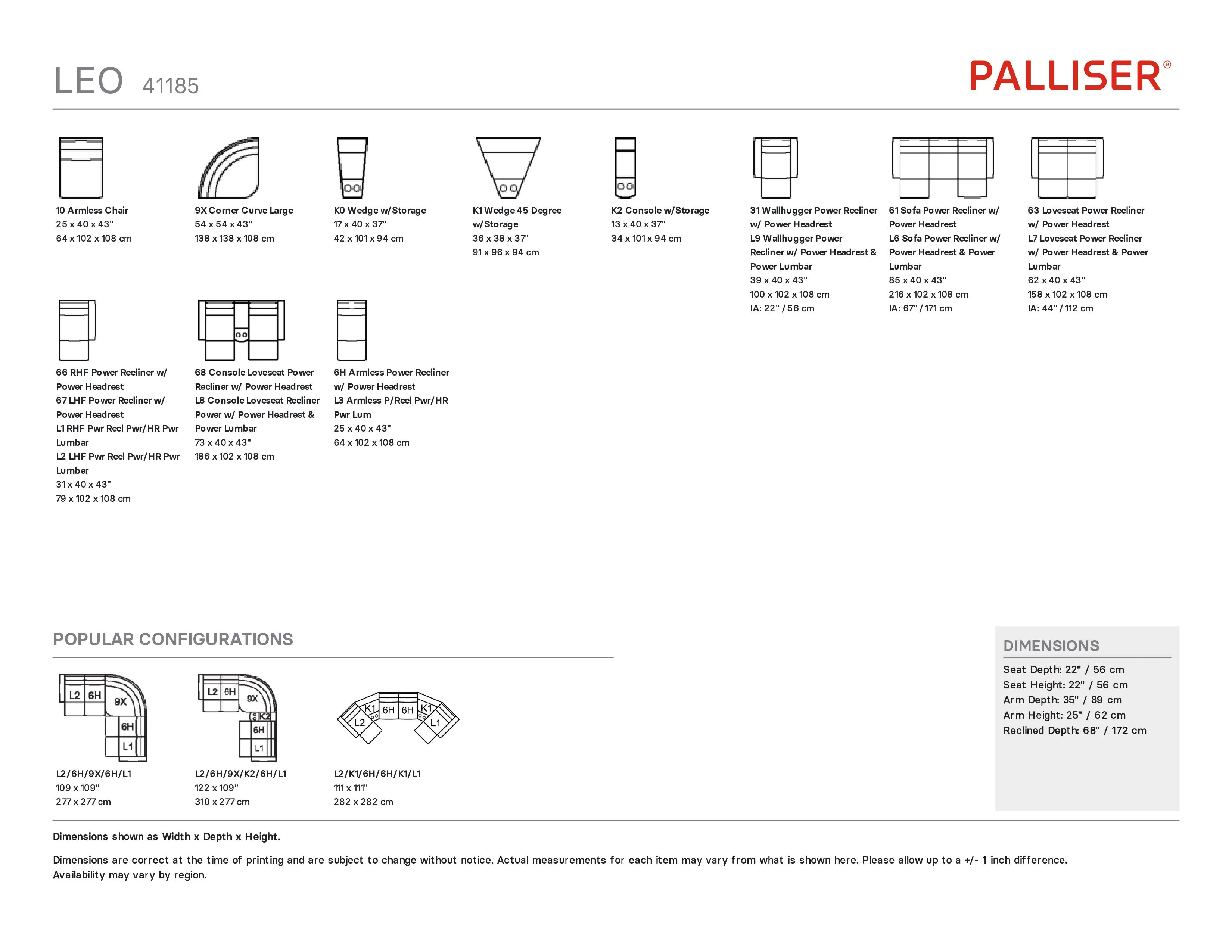 Palliser Leo Sofa - Image 24
