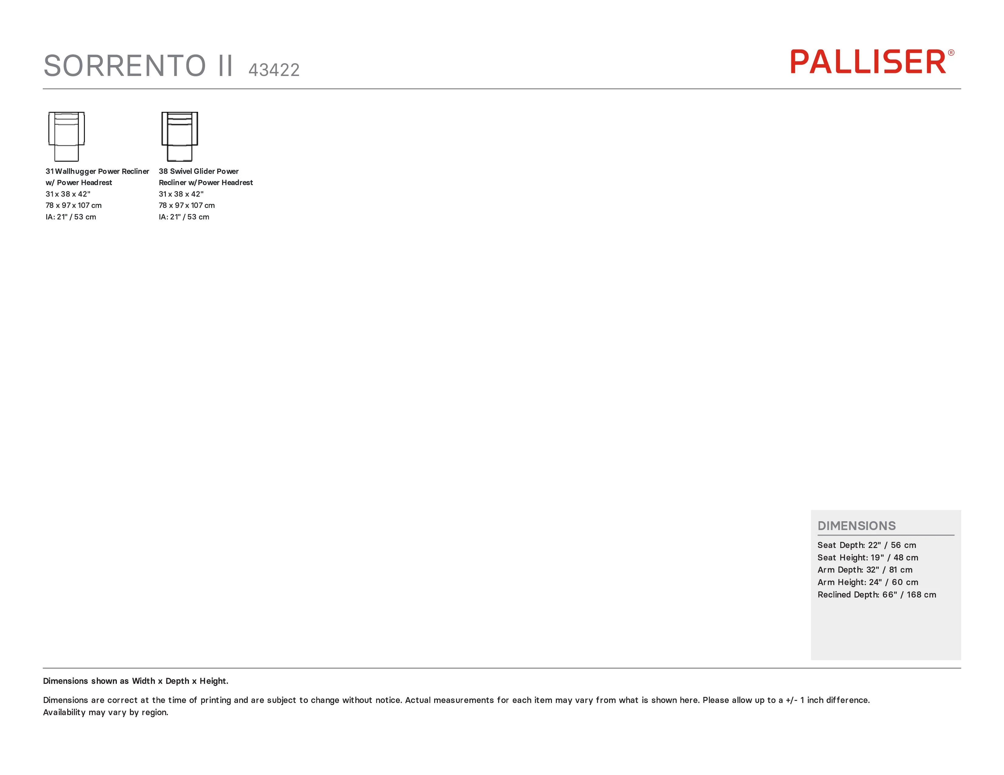 Palliser Sorrento II Recliner - Image 9