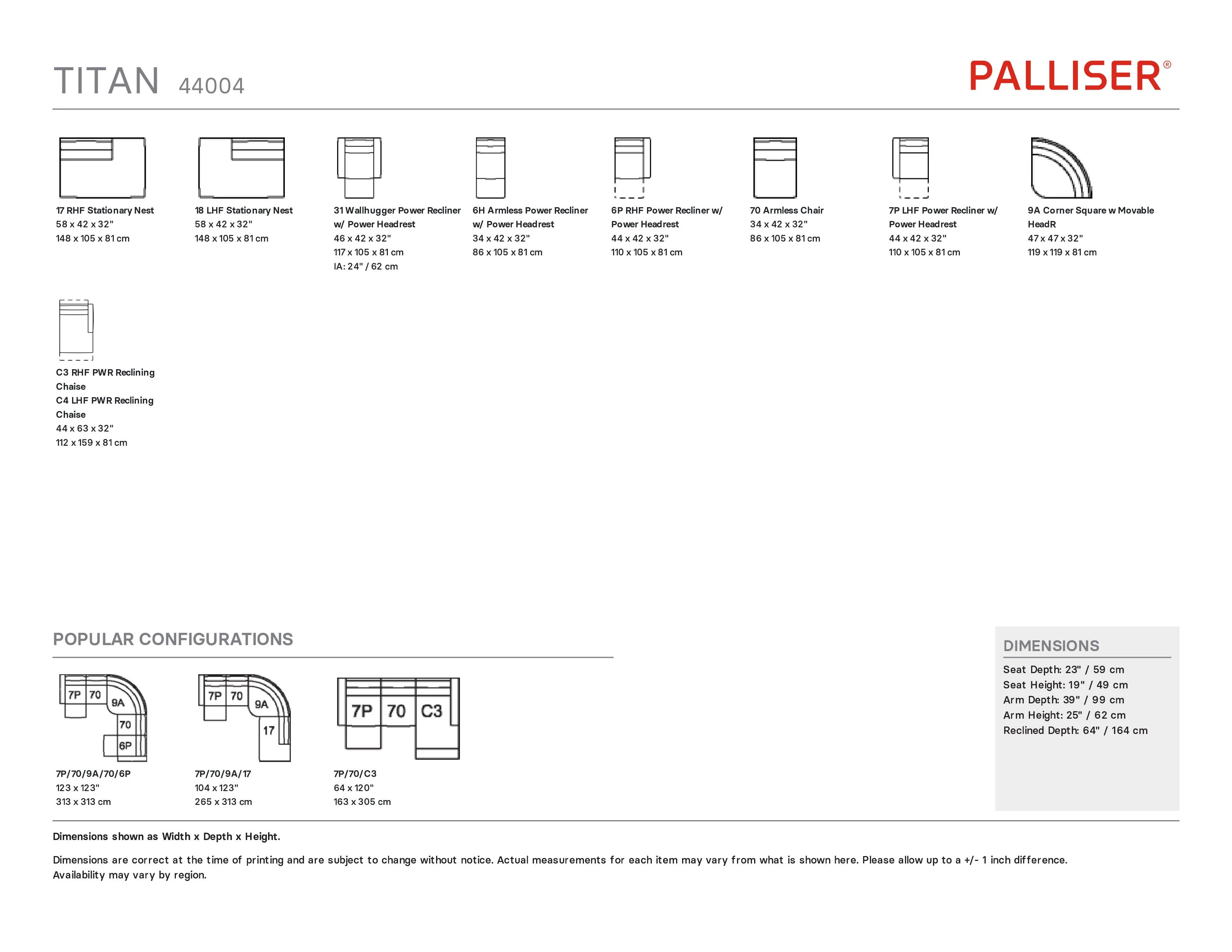 Palliser Titan Sofa - Image 17