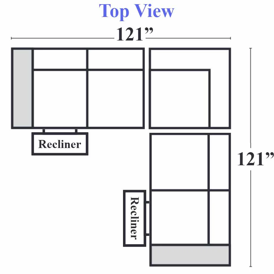 Palliser Westpoint Sectional - Image 29